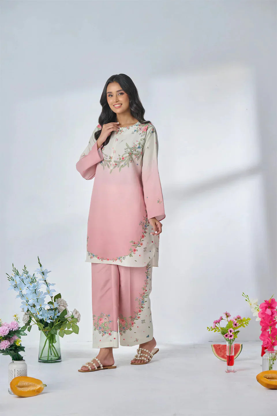 Dewdrop Blush Co-Ord Set – Soft, Chic & Effortlessly Stylish